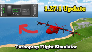 1.27.1 Update - Turboprop Flight Simulator