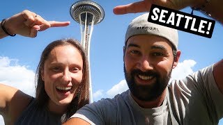 First time in SEATTLE: Space needle & THE BEST STARBUCKS experience! | USA | Vlog 117