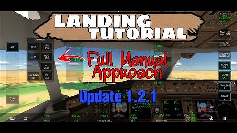 [RFS Tutorial] Full Manual Approach Landing Tutorial