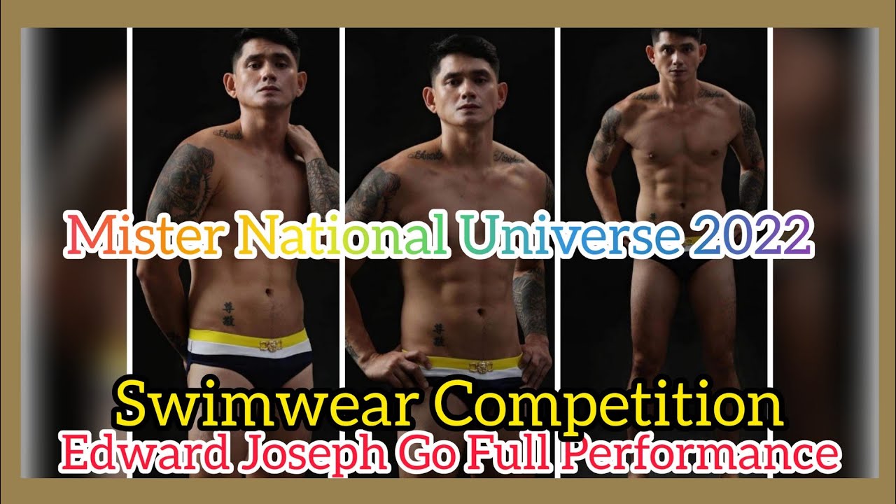 Edward Joseph Go Full Performance Mister National Universe 2022