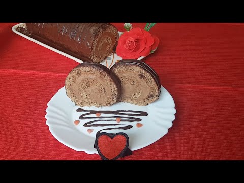 Video: Mousseline Krema I Rolat Od čokolade