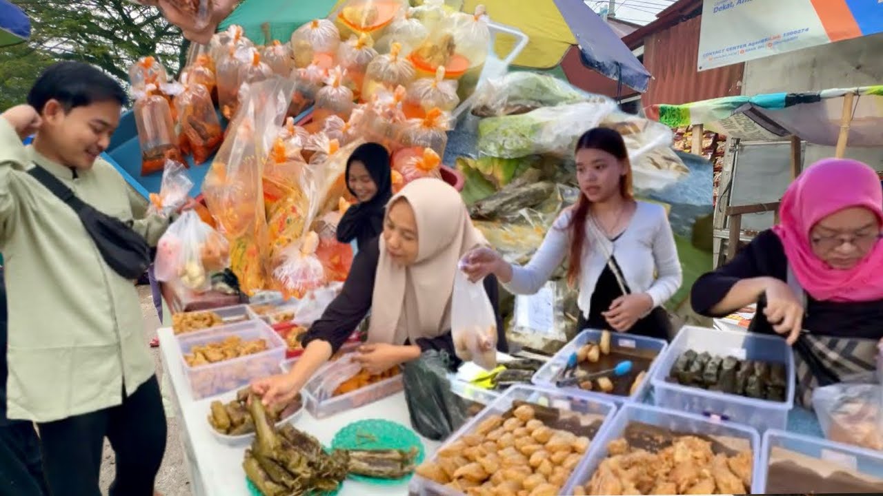 SIDAK TEMPAT TAKJIL DADAKAN!BORONG” TAKJIL SAMPE KWALAHAN😆BANYAK SANTRI YG JAJAN,SERUU BANGET!