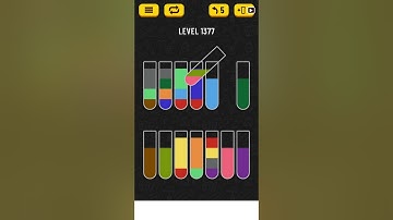 【Water Sort Puzzle】 Level 1377