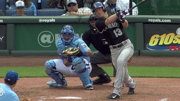 COL@KC: Stubbs smashes a two-run home run to left