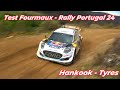 Wrc rally portugal 2024 pet fourmaux  hankook tyres  new wing evolution  ford puma rally1