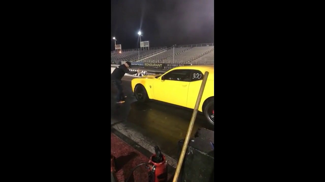 CRAIG 's DEMON WILD HORSE PASS DRAG RACE / STRIP 10.37 @134 PREP BY MASS TRACTION 1-12-2018