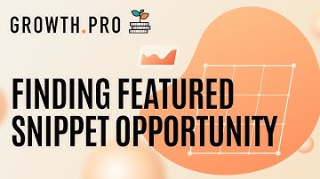 Finding Featured Snippet Opportunity