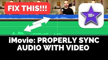 How To Sync Audio & Video in iMovie (Fix Audio Drifting)