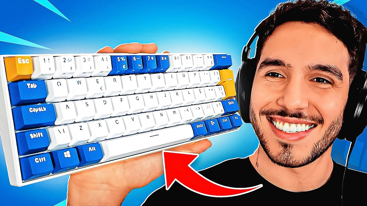 Me enviaram esse TECLADO 60%, será q é bom? (RK 61)