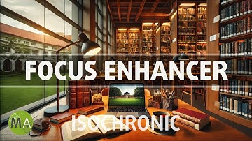 Study Enhancer for Focus and Memory with Alpha/Beta Isochronic Tones