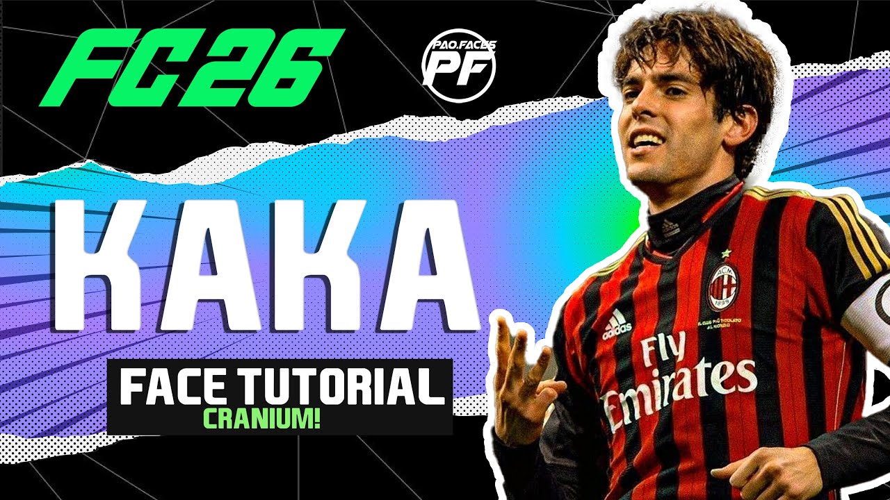 how to make KAKA in EA FC 26 FACE  Pro Clubs Face Creation CAREER MODE LOOKALIKE MILAN