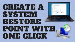 create a restore point with one click