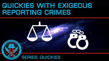 Quickies: Reporting Crimes
