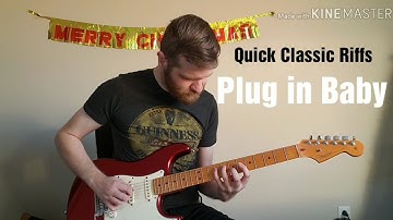 Plug in Baby - Quick Classic Riffs -  Muse Tutorial Guitar Lesson