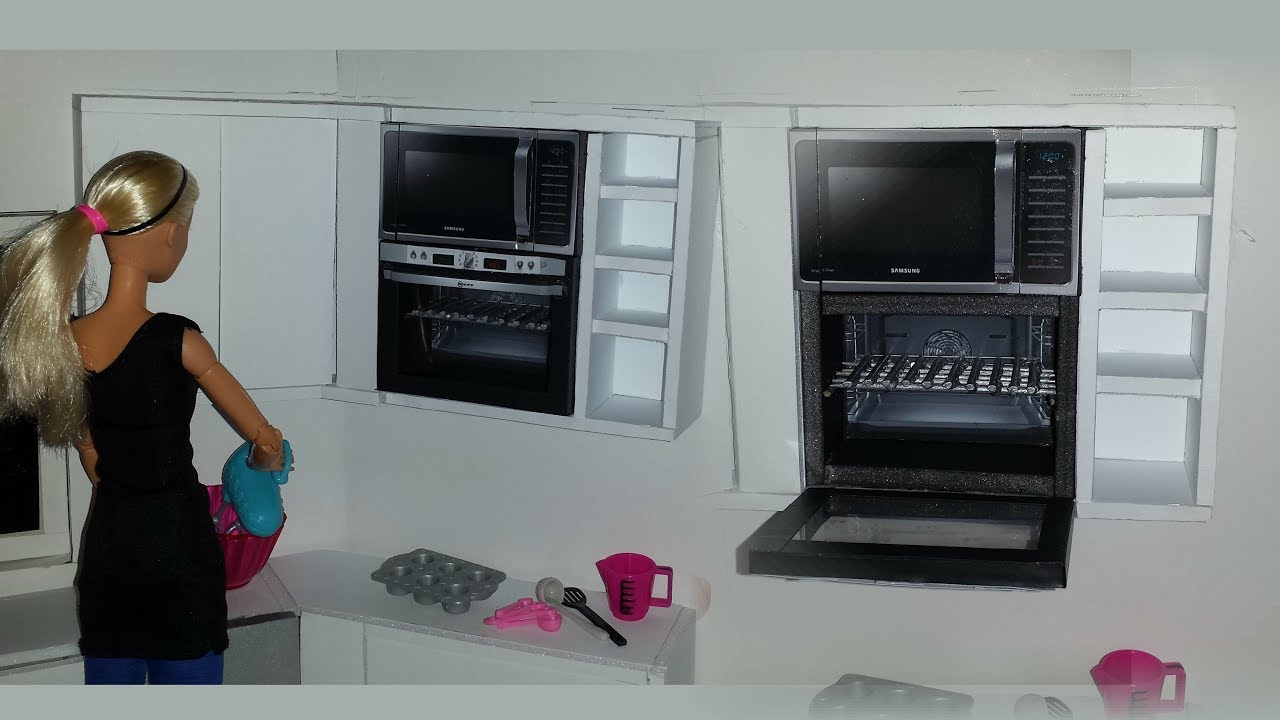 Diy 1 6 Scale Doll Oven And Microwave You Diy 1 6 Scale Doll Oven And Microwave