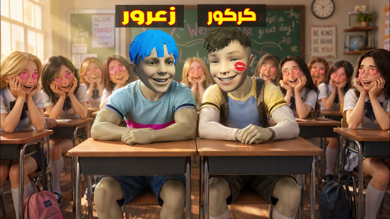 فلم قراند : زعرور الوحيد في مدرسة البنات 🔥😂