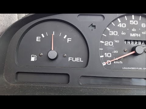 Vídeo: Com Ajustar L’indicador De Combustible