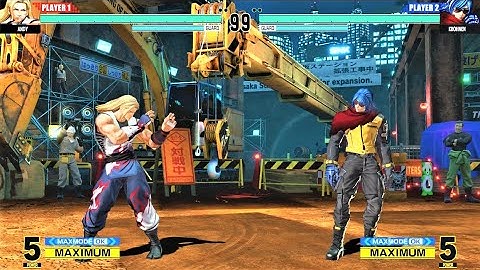 Andy Bogard vs Krohnen (Hardest AI) - KOF XV