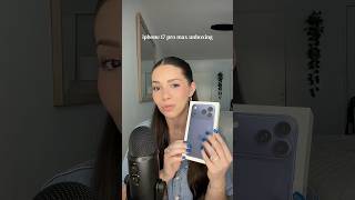 ASMR IPHONE 17 PRO MAX UNBOXING #asmr #unboxing #whispering #tapping #iphone