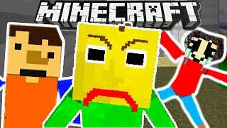 БАЛДИ ТЕПЕРЬ В МАЙНКРАФТ ! - Baldi's Craft [Minecraft + Baldi's Basics Mod] - Балди Мод