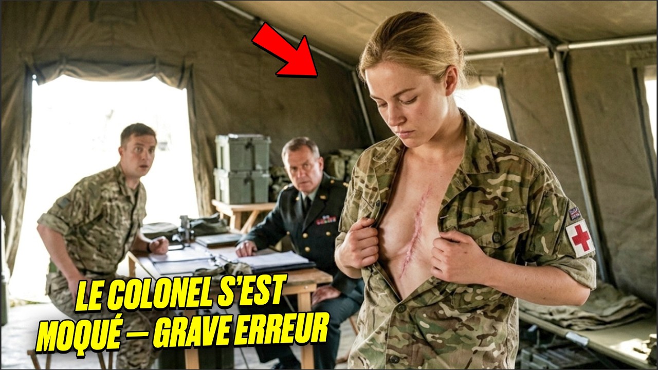 « Vous mentez ! » Le colonel se moqua d’elle — jusqu’à voir les cicatrices de la légende SEAL.