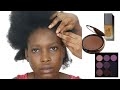 CLIENT BEAUTIFUL MAKEUP AND HAIR TRANSFORMATION🍫 MELANIN  HAIR AND MAKEUP| NATURAL BRIDAL HAIRSTYLE