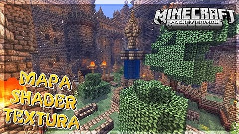 THE LAST KINGDOM MAP + JOHN SMITH LEGACY + RWSPE SHADER - MCPE 4K 60FPS