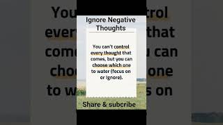 IGNORE  NEGATIVE THOUGHTS #motivation #jesus #love #mindset #meditation #fypシ #ytshorts  #shorts
