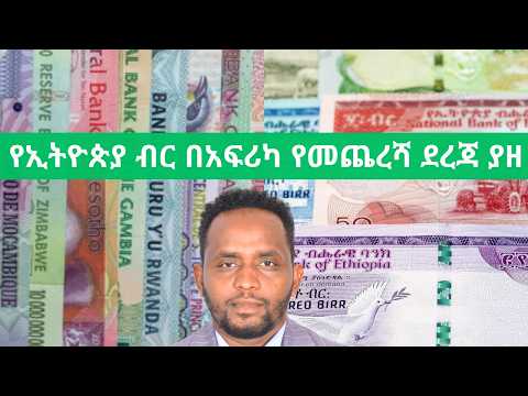 የኢትዮጵያ ብር በአፍሪካ የመገበያያ ገንዘቦች አንጻር ያለበት አስደንጋጭ ደረጃ Best Worst Performing Currencies Of Africa BIRR