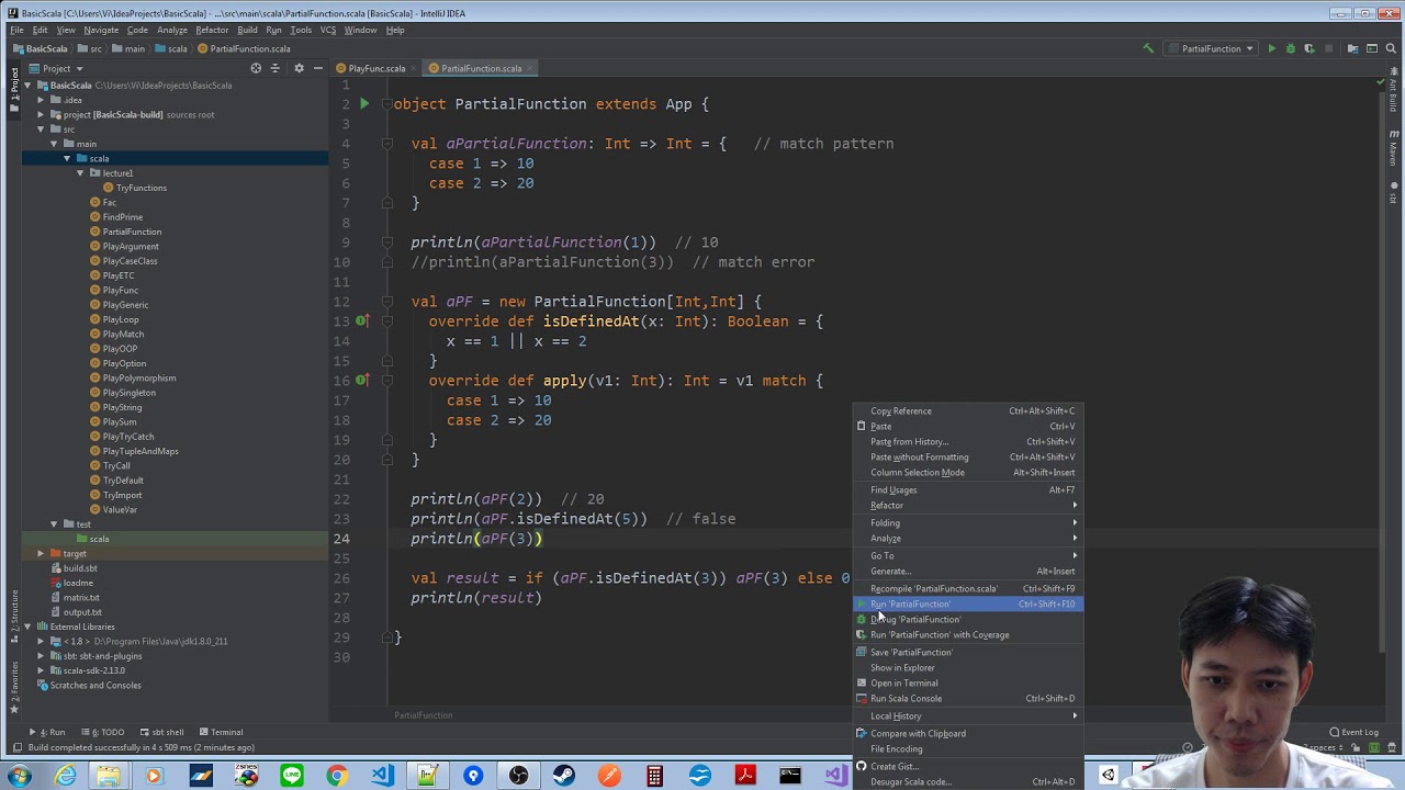 Partial Function และการเขียน ChatBot อย่างง่าย - YouTube