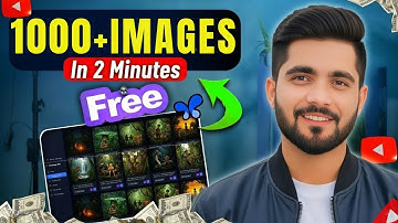 This ONE AI Tool Creates 1000 YouTube Images in 2 Minutes! (No Effort) 🚀