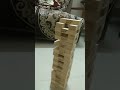 playing jenga