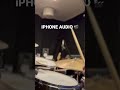 iPhone Audio Drumming
