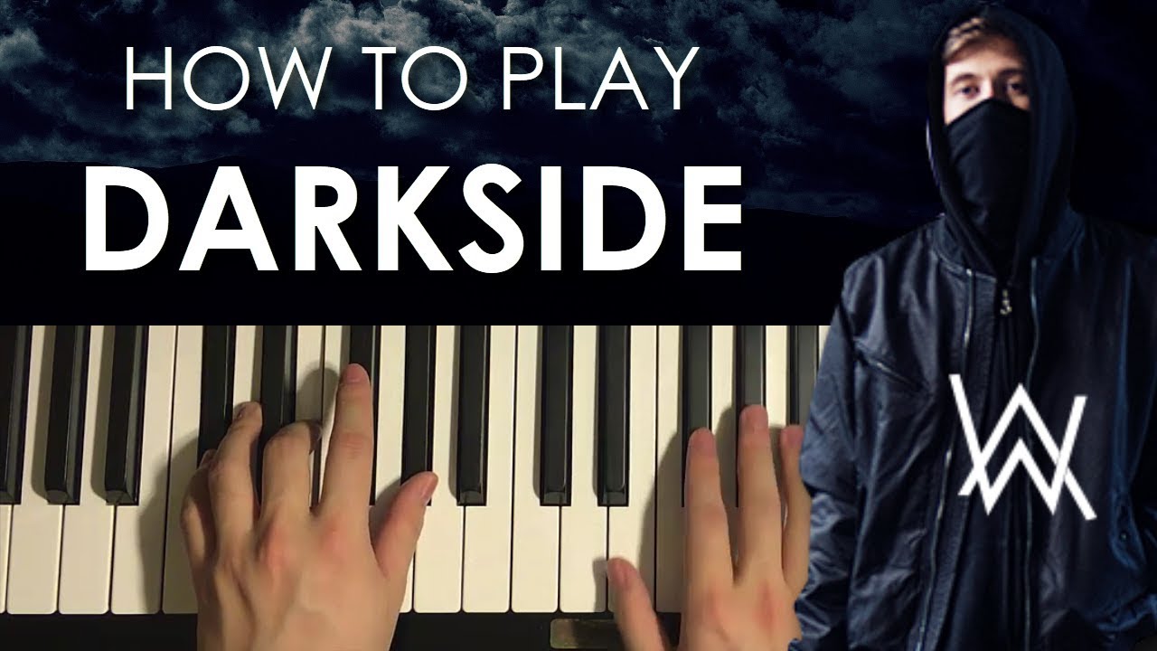 Alan Walker Darkside Piano Tutorial Lesson Youtube - roblox piano keybourd havana darkside and faded sheet link in description youtube