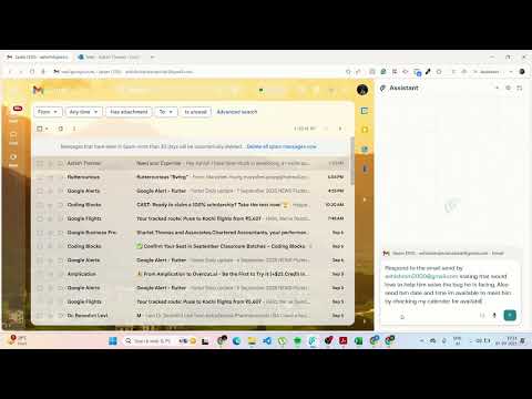 Gmail and Calendar Integration Part 2 | Productivity with AI | Mastering Perplexity Comet