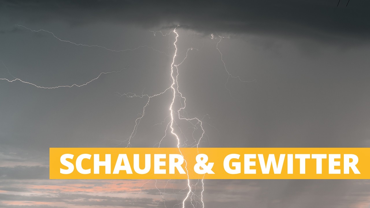 Wetter heute: Kaltfront bringt Schauer und Gewitter
