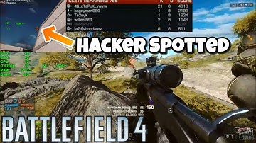 HACKER SPOTTED OVER! - Battlefield 4