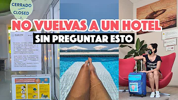 ¿Qué hay que hacer antes de abandonar un hotel?