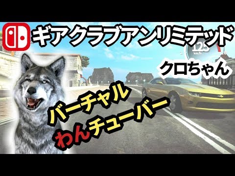 Gear.Club Unlimited with VTuber Dog KURO-chan【ギアクラブアンリミテッド】バーチャルわんチューバークロちゃん初レース!! 結果は?【スイッチ実況】