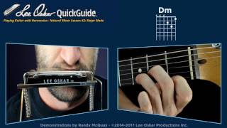 Playing Guitar with Harmonica - Natural Minor Lesson 2 - Major Mode