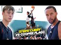 Steph curry vs cooper flagg  top hs players during scrimmage curry camp day 2