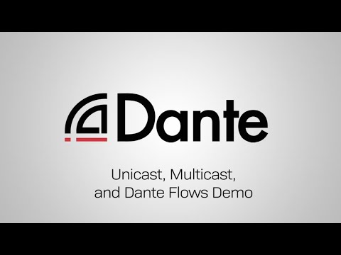 Video: A është Dante multicast?