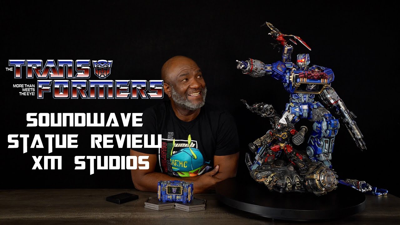 XM Studios Soundwave Statue Review YouTube