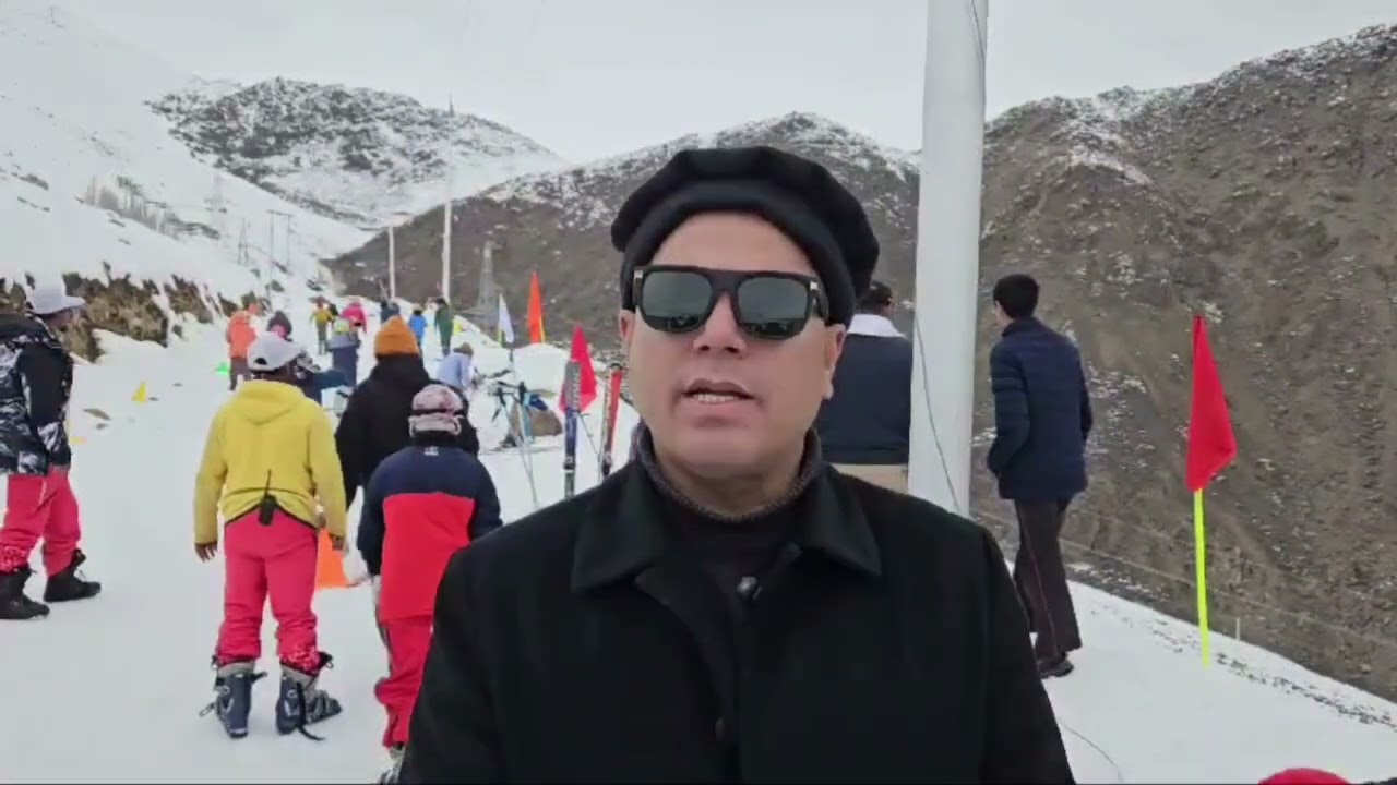 Basic snow skiing camp in Ladakh