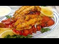 Buttery baked lobster tails recipe