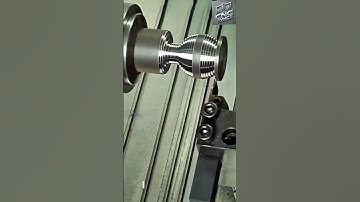 "🔥 Machining a Perfect Ball with G72 Cycle!  #cnc #cncmachine #shorts #short