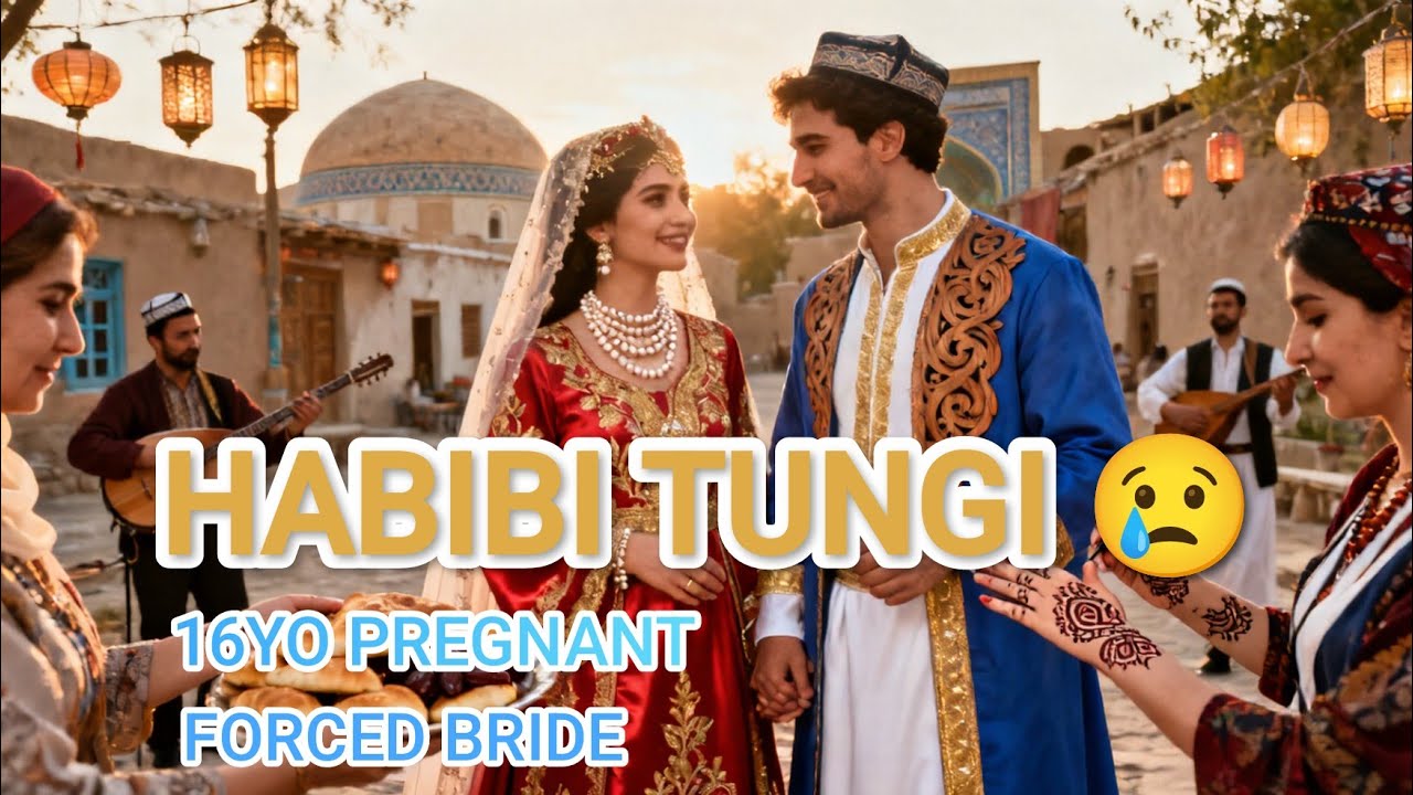 😢 16YO PREGNANT FORCED WEDDING 💔 Habibi Tungi 1HR Uzbek Beats