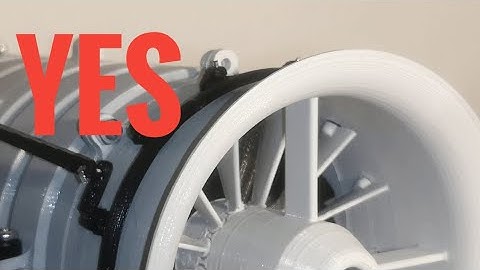 Variable inlet guide vanes - Do they work? | 3D printed