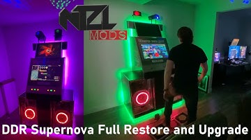 Dance Dance Revolution Supernova Arcade Build! Full Restore with Added Features! ONE OF A KIND!!!