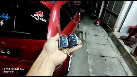 Leon proton satria neo PKE fully Keyless smart alarm system Push start button engine auto start
